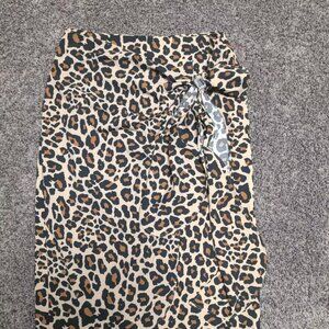 Women's Worthington Business Casual Dress Skirt Animal Print Size 8 EUC!!